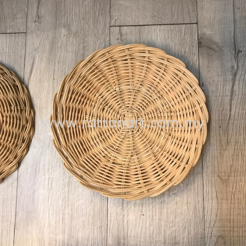 RATTAN WICKER TRAY N