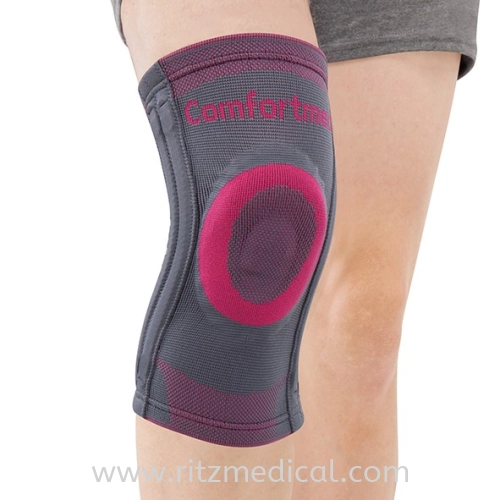 CO-7030 Pattern Knee Support with pad & 4 spiral stays