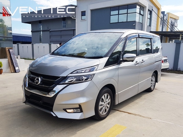 NISSAN SERENA C27 18Y-ABOVE = VENTTEC DOOR VISOR  NISSAN VENTTEC Malaysia, Selangor, Kuala Lumpur (KL), Semenyih Manufacturer, Supplier, Supply, Supplies | Venttec Supply (M) Sdn Bhd