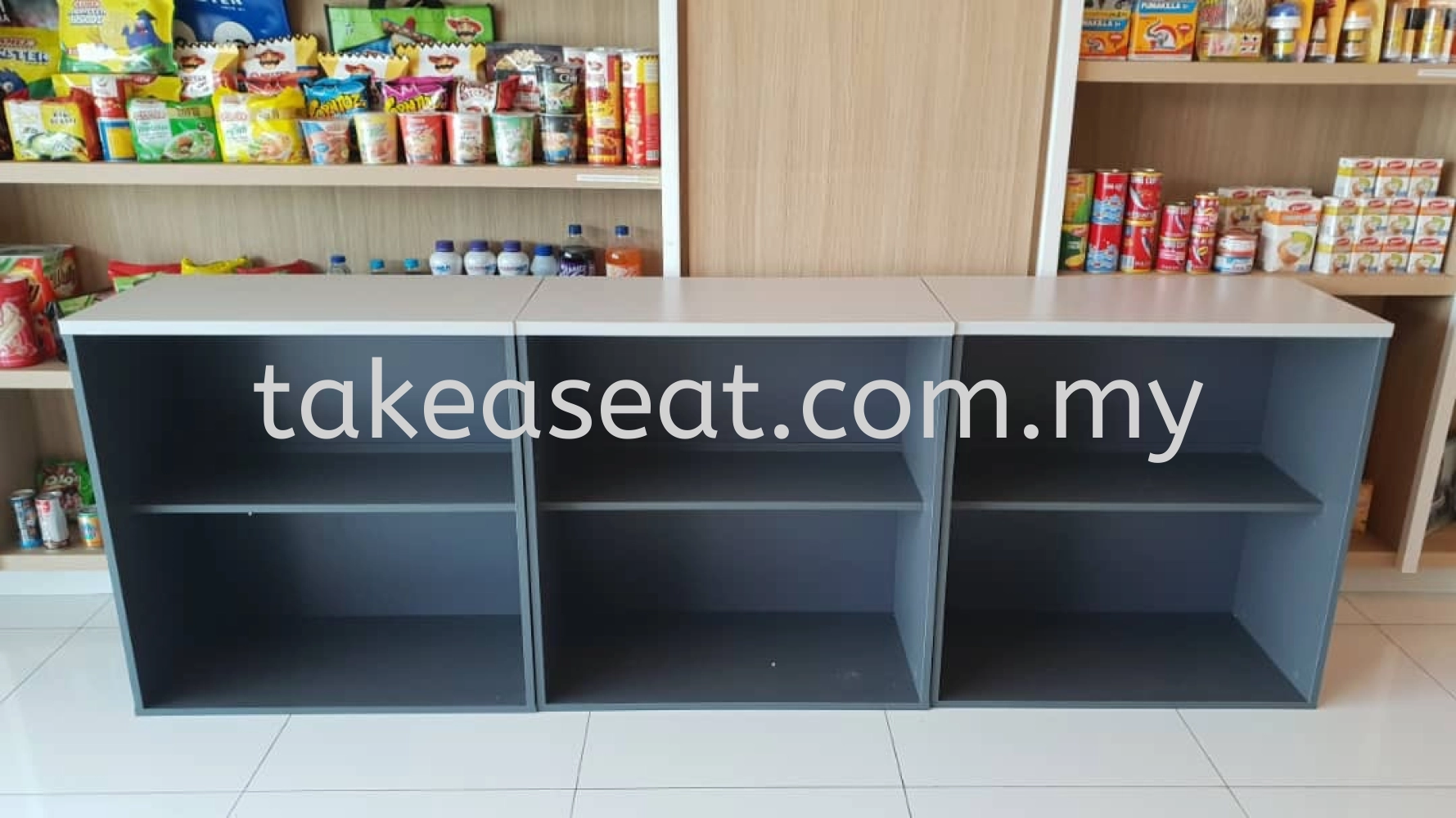 Open Shelf Low Cabinet 