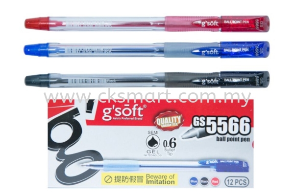 G'SOFT 5566 BALL PEN Writing Instruments Johor Bahru (JB), Malaysia, Pekan Nanas, Skudai Supplier, Suppliers, Supply, Supplies | CK Smart Trading