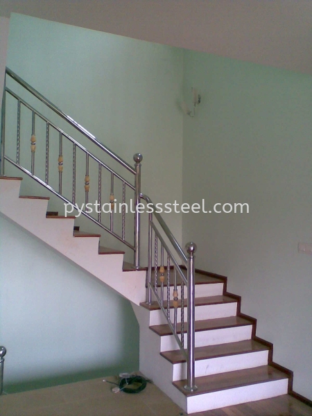 Stainless Steel Staircase Handrail Stainless Steel Staircase Handrail Stainless Steel Staircase Handrail Selangor, Kajang, Kuala Lumpur (KL), Malaysia Contractor, Supplier, Supply | P&Y Stainless Steel Sdn Bhd