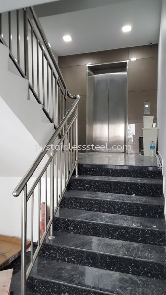 Stainless Steel Staircase Handrail Stainless Steel Staircase Handrail Stainless Steel Staircase Handrail Selangor, Kajang, Kuala Lumpur (KL), Malaysia Contractor, Supplier, Supply | P&Y Stainless Steel Sdn Bhd