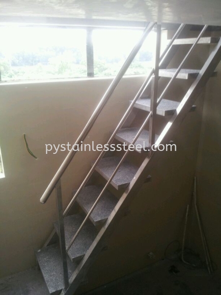 Stainless Steel Staircase Handrail Stainless Steel Staircase Handrail Stainless Steel Staircase Handrail Selangor, Kajang, Kuala Lumpur (KL), Malaysia Contractor, Supplier, Supply | P&Y Stainless Steel Sdn Bhd