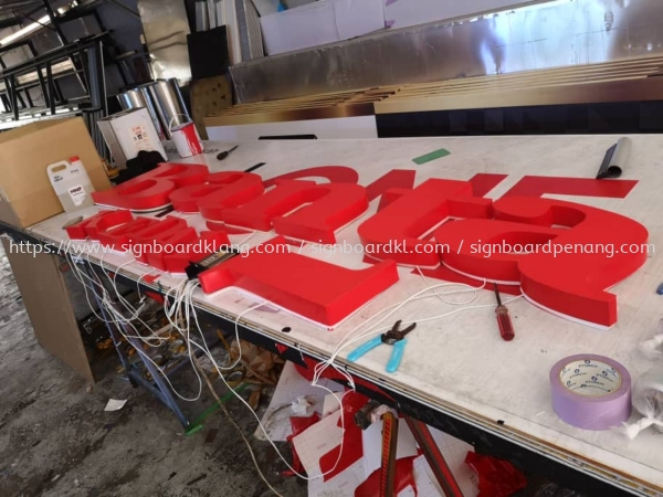 bantai 3D LED box up Channel lettering  3D CHANNEL LED SIGNAGE Klang, Malaysia Supplier, Supply, Manufacturer | Great Sign Advertising (M) Sdn Bhd