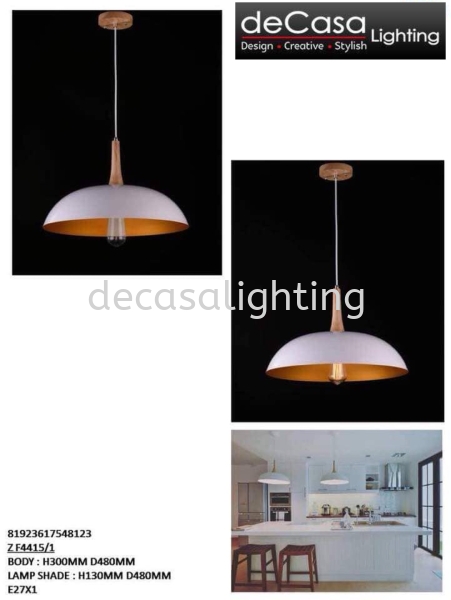 Aluminium Pendant Light Metal Type Pendant Light PENDANT LIGHT Selangor, Kuala Lumpur (KL), Puchong, Malaysia Supplier, Suppliers, Supply, Supplies | Decasa Lighting Sdn Bhd