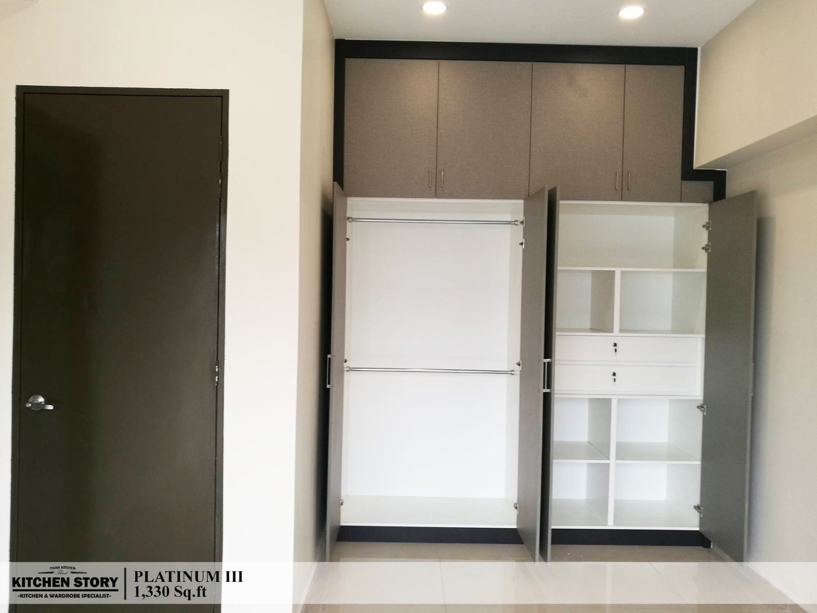 Melamine Casement Wardrobe