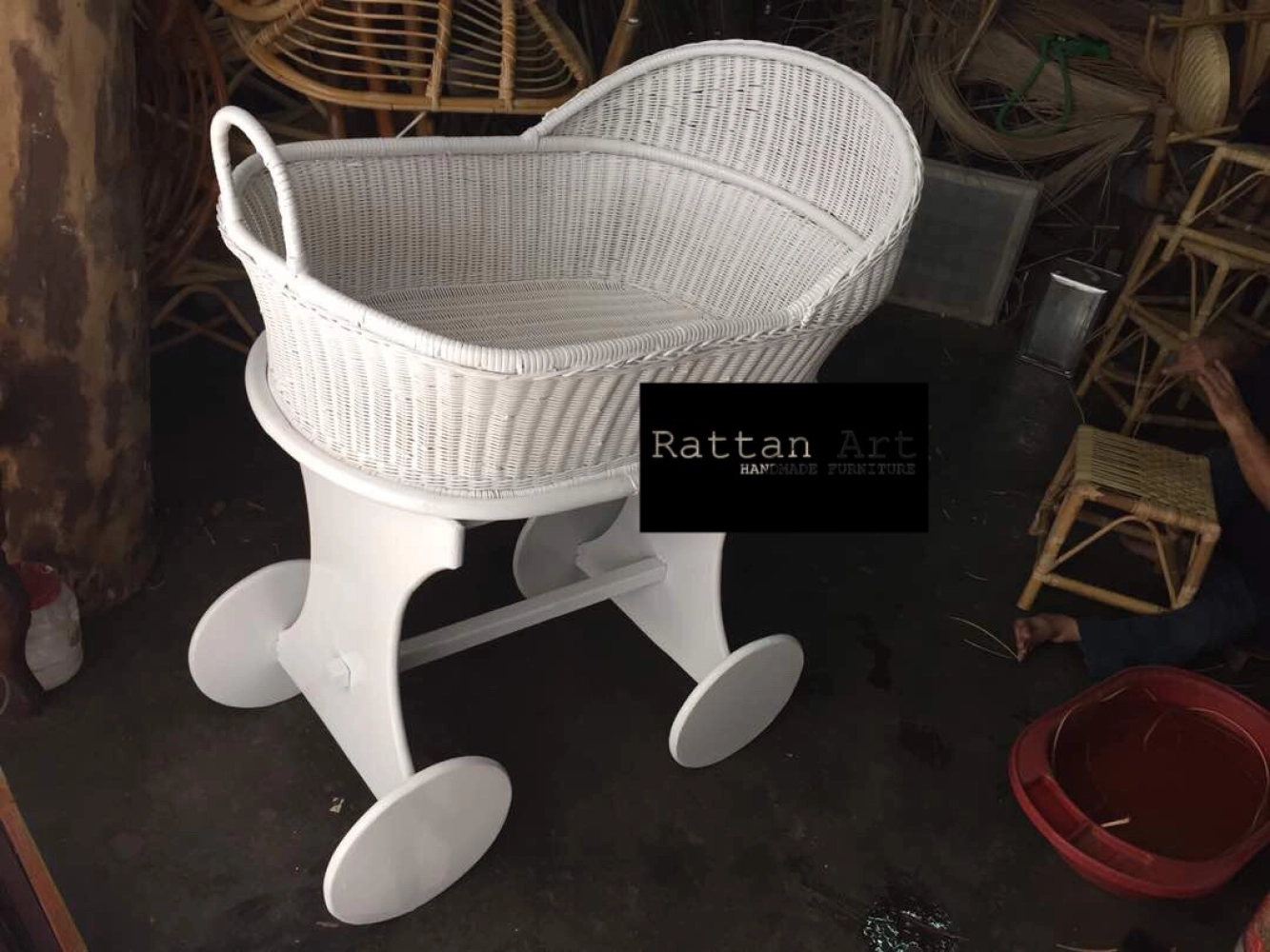 Custom Made Baby Bed / Baby Basket  