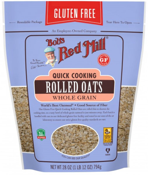 Gluten Free Quick Cooking Oats Oats & Cereal Bob's Red Mill Malaysia, Selangor, Kuala Lumpur (KL) Distributor, Wholesaler, Supplier, Supply | Ballun Distribution (M) Sdn Bhd