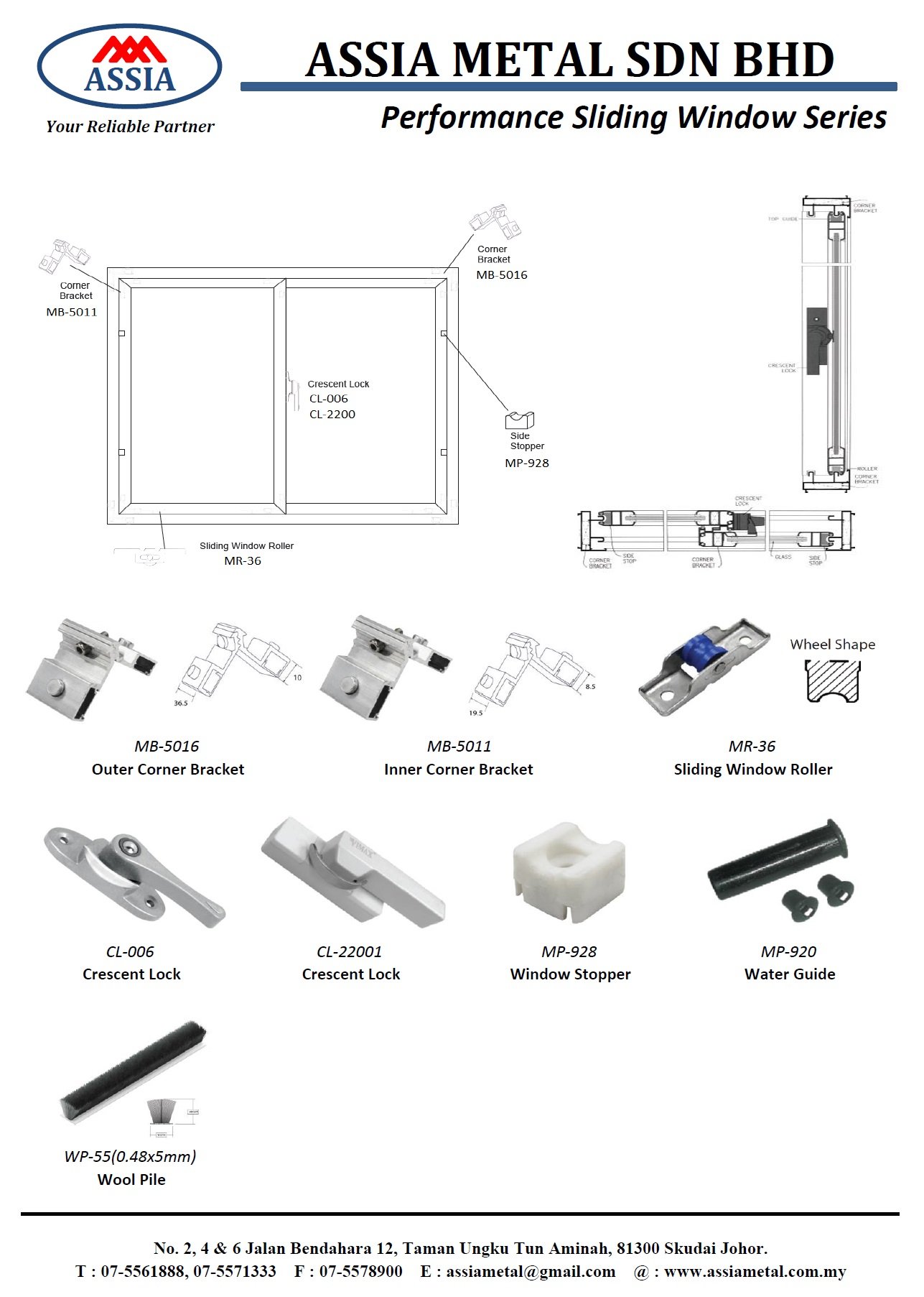 Performance Sliding Window