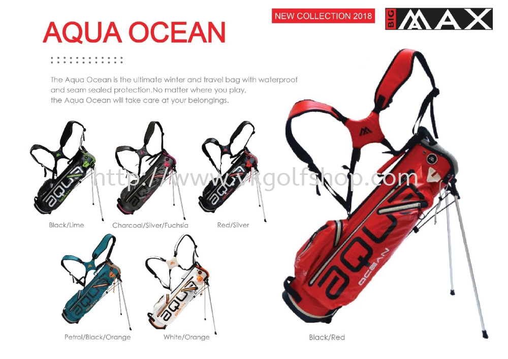BIG MAX AQUA OCEAN STAND BAG NEW COLLECTION Kuala Lumpur (KL), Malaysia,  Selangor Supplier, Retailer, Supply | V K Golf