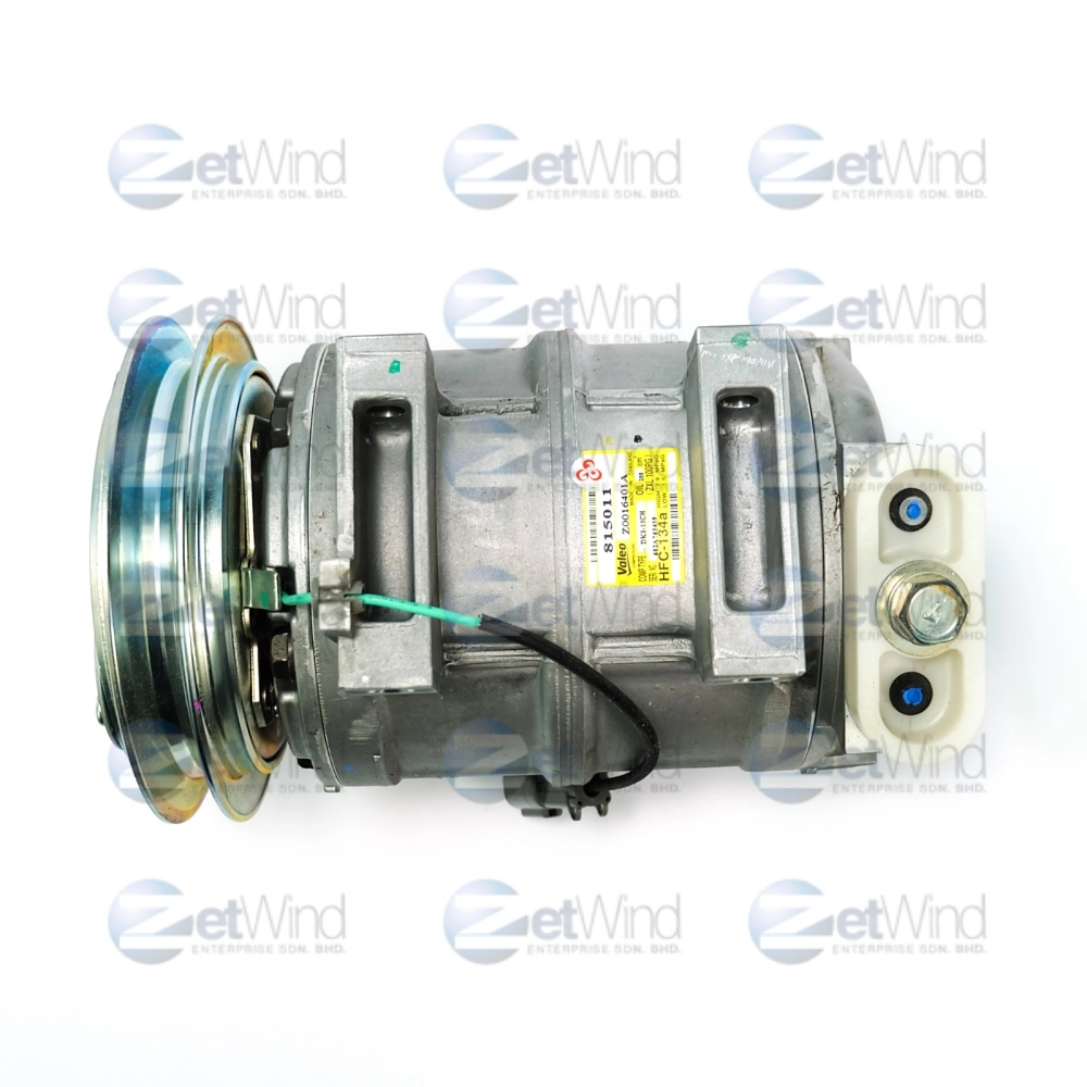 CODE:790176] KOMATSU ZEXEL 1B 24V R134A_VALEO 815011 Compressor 