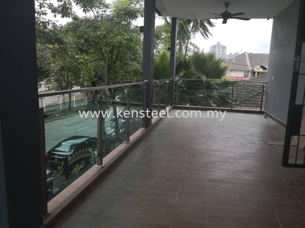 SS304 Glass fencing_029 Stainless steel Glass fencing Seri Kembangan, Selangor, Kuala Lumpur, KL, Malaysia. Supplier, Suppliers, Supplies, Supply | Kensteel