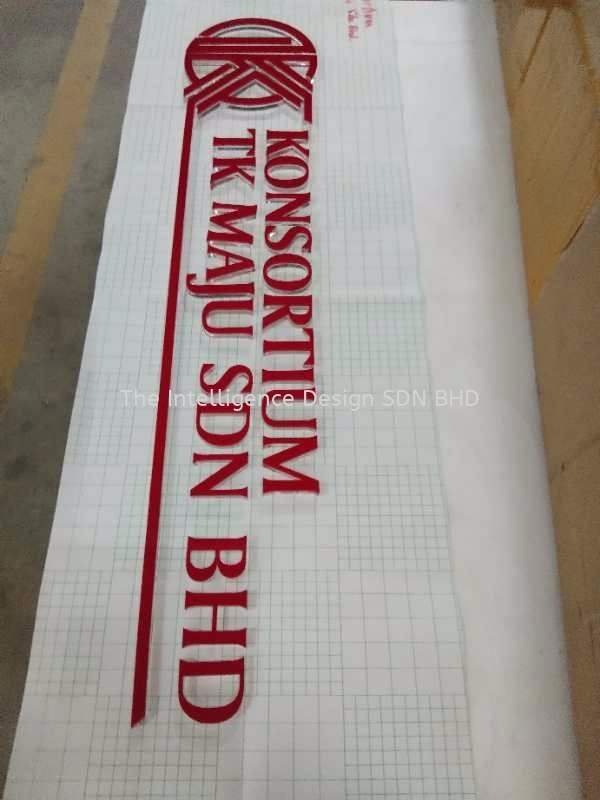 Laser Cut Acrylic Lettering Manufacturer Supplier Supply Supplies The Intelligence Design Sdn Bhd