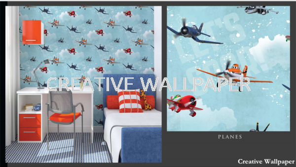 70-237 planes G & B - Kids @ Home - 2017 Germany Wallpaper - Size: 53cm x 10m Kedah, Alor Setar, Malaysia Supplier, Supply, Supplies, Installation | Creative Wallpaper