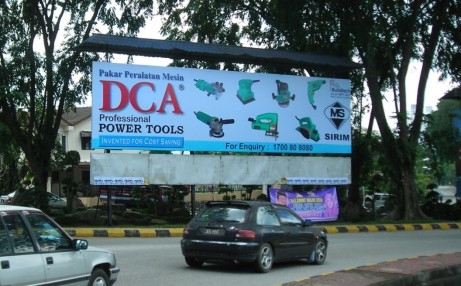 billboard @ DCA Power Tools Outdoor Advertising Billboard Advertising Malaysia, Selangor, Kuala Lumpur (KL), Puchong Services | AD-ON-BUS SDN BHD