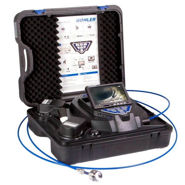 WOHLER VIS 350 SERVICE CAMERA WITH 20 METER CABLE FIXED HEAD VISUAL INSPECTION INSPECTION INSTRUMENTS WOHLER TECHNIK GmbH Singapore Vision Sensor System, Inspection Instrument | Futron Electronics Pte Ltd