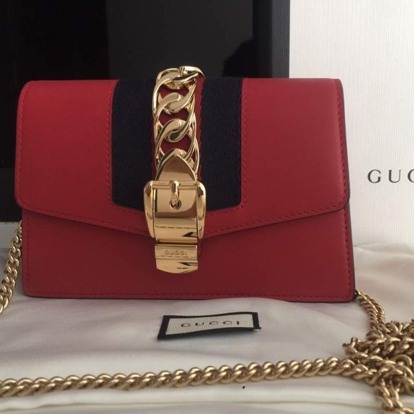 Brand New Gucci Mini Sylvie in Red Gucci Kuala Lumpur (KL), Selangor, Malaysia. Supplier, Retailer, Supplies, Supply | BSG Infinity (M) Sdn Bhd