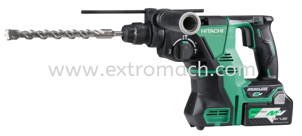 Hitachi Multi Volt 28mm Cordless Rotary Hammer DH36DPA Multi Volt 36V HITACHI POWER TOOL / HIKOKI POWER TOOL Johor Bahru (JB), Malaysia, Taman Daya Supplier, Suppliers, Supply, Supplies | Extro Machinery Trading Sdn Bhd