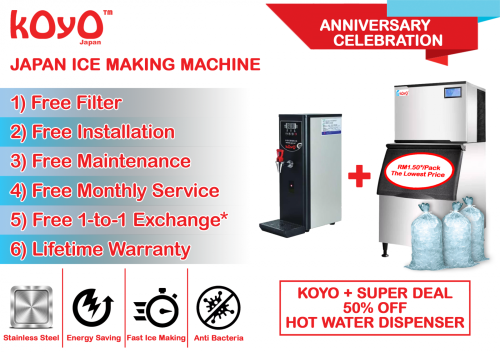 KOYO ANNIVERSARY CELEBRATION - ICE MAKING MACHINE