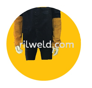 Full Leather Sleeves SAFETY & PROTECTION ACE WELD Selangor, Malaysia, Kuala Lumpur (KL), Puchong Supplier, Distributor, Supply, Supplies | RIL Weld Industry Sdn Bhd