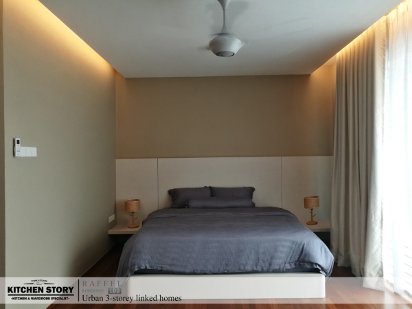 Master Bedroom Bed Frame Custom Made Bed Frame Penang, Malaysia, Bayan Lepas Kitchen, Design | Kitchen Story Sdn Bhd