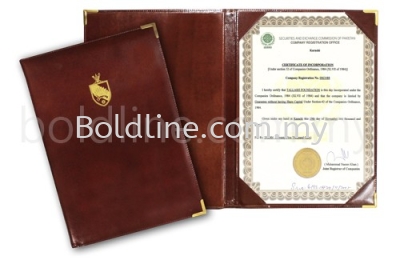 Certificate Holder / Folder / Student Report File / PU & Leather goods