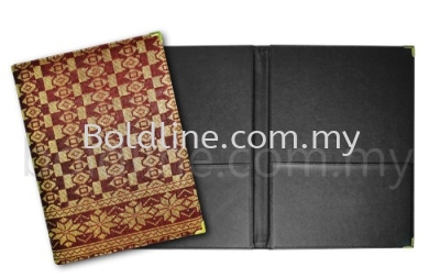 Songket Folder / PU Folder