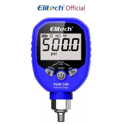 ELITECH PGW-500 WIFI WIRELESS DIGITAL PRESSURE GAUGE PRESSURE GAUGES ELITECH LTD Singapore Vision Sensor System, Inspection Instrument | Futron Electronics Pte Ltd