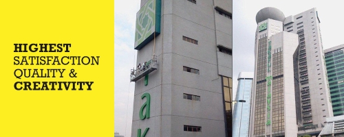 Building Logo Sign Or Sky Sign Fabrication , Repair, Installation ...