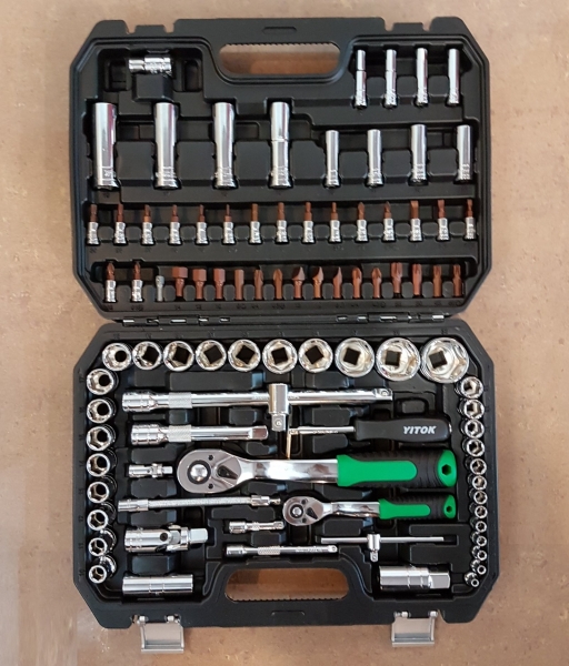 Yitok 94pcs Socket Wrench Set ID31448 Hand Tools / Socket  Set  Hand Tools Selangor, Malaysia, Kuala Lumpur (KL), Seri Kembangan, Setapak, Kajang Supplier, Suppliers, Supply, Supplies | Knight Auto Sdn Bhd