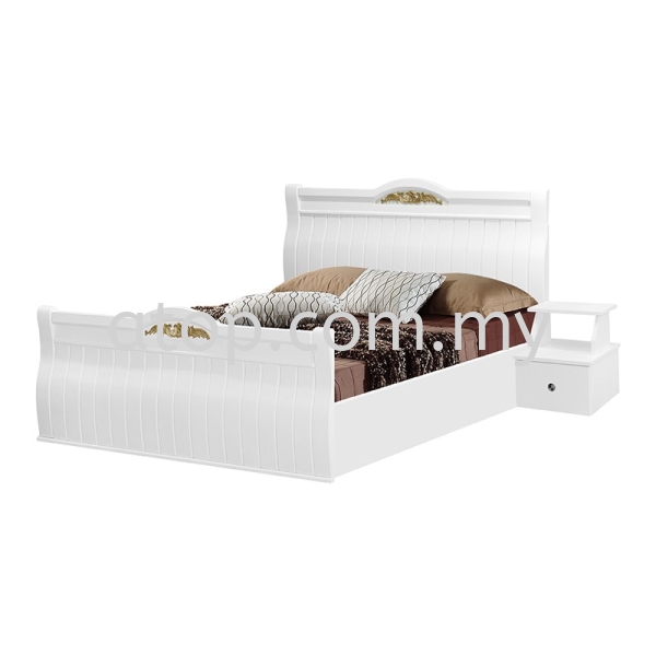 Atop ATN 8523WH Bed Frame 2017 SERIES Queen Size Bed Frame (5ft) Malaysia, Selangor, Kuala Lumpur (KL), Rawang Manufacturer, Maker, Supplier, Supply | Atop Trading Sdn Bhd