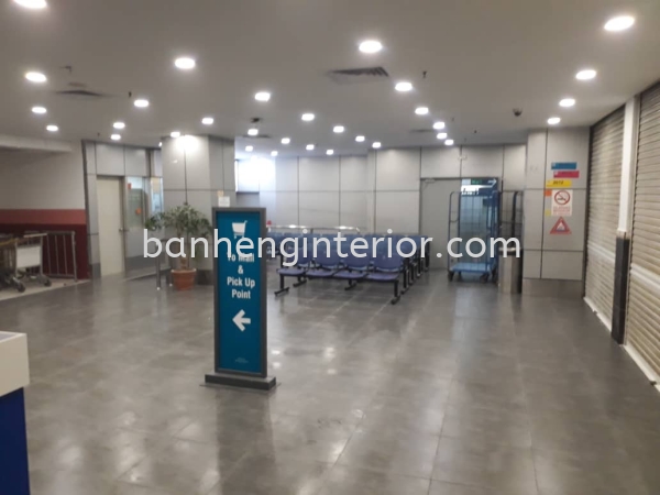 Tiling work had done Commercial Area Work In Progress  Johor Bahru (JB), Johor, Skudai Service, Renovation, Construction | Ban Heng Interior Design Sdn Bhd