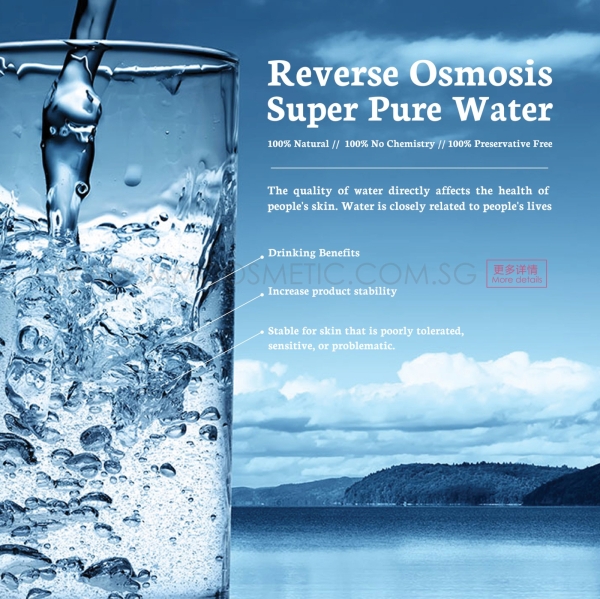 Reverse Osmosis Super Pure Water BRIGHTENING & HYDRATING SERIES ODM / OEM Malaysia, Johor Bahru (JB), Singapore Manufacturer, OEM, ODM | MM BIOTECHNOLOGY SDN BHD