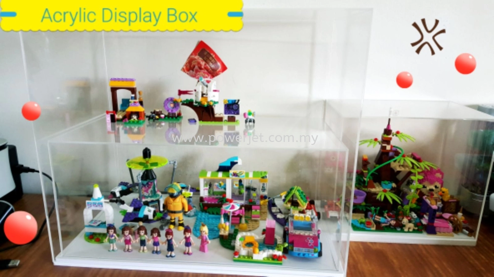 Acrylic Lego Box 