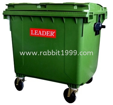 LEADER MOBILE GARBAGE BIN - 1100 Litres