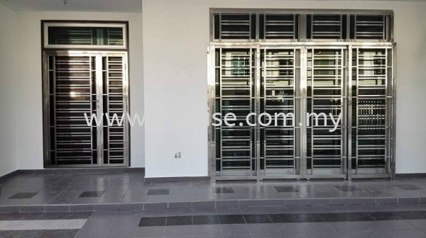 Sliding Door Sliding Door Door Stainless Steel Works Johor Bahru (JB), Gelang Patah, Malaysia, Taman Pelangi Service, Contractor | Yijia Iron Steel Engineering Sdn Bhd