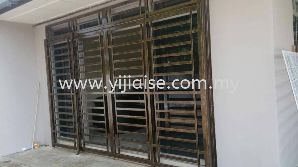 Sliding Gate Sliding Gate Main Gate Metal Works (Grill) Johor Bahru (JB), Gelang Patah, Malaysia, Taman Pelangi Service, Contractor | Yijia Iron Steel Engineering Sdn Bhd