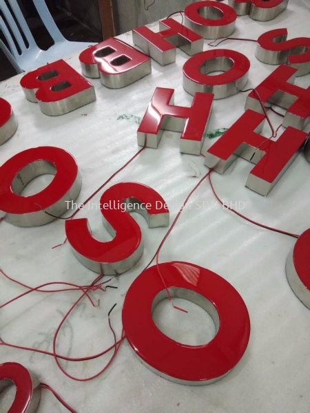 bosch Crystal clear surface embossed 3D LED Lettering Selangor, Malaysia, Kuala Lumpur (KL), Puchong Manufacturer, Supplier, Supply, Supplies | The Intelligence Design Sdn Bhd