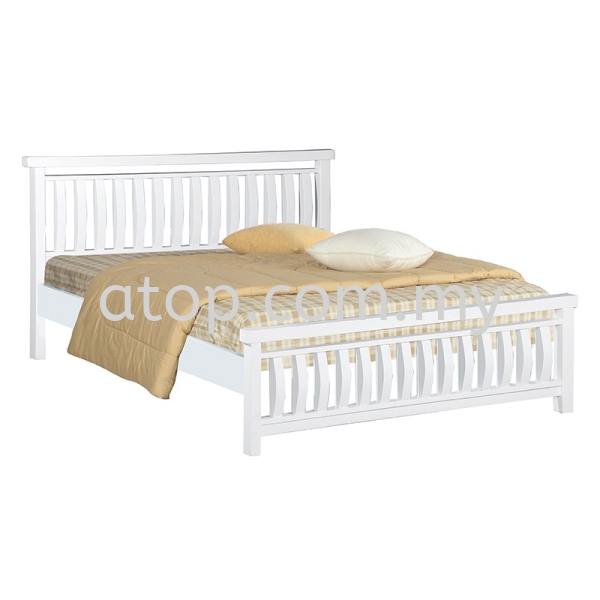 Atop ATN 7671WH King Size Bed Frame 2017 SERIES King Size Bed Frame (6ft) Malaysia, Selangor, Kuala Lumpur (KL), Rawang Manufacturer, Maker, Supplier, Supply | Atop Trading Sdn Bhd