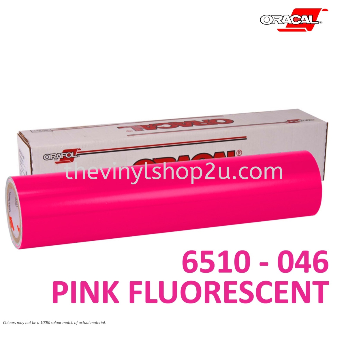ORACAL® 6510 FLUORESCENT CAST - 046 ORACAL® 6510 FLUORESCENT CAST FILMS  ORACAL® GRAPHIC FILMS