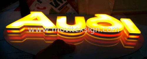 3D LED lettering made by 3D latest printer machine with sophisticated design (view for more detail) 