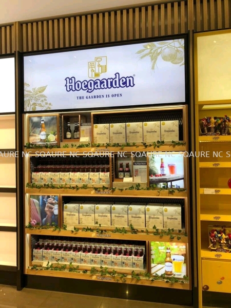 Hoegaarden Wallbay  Window & Product Display Selangor, Malaysia, Kuala Lumpur (KL), Bandar Baru Sri Petaling Services, Design, Consultant | NC SQUARE SDN BHD