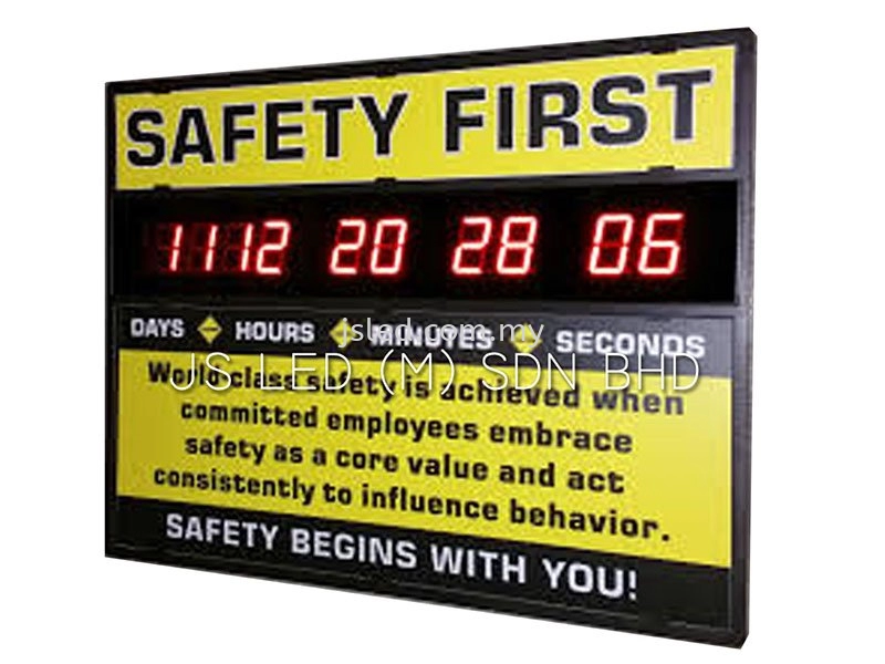 Safety Hour Display