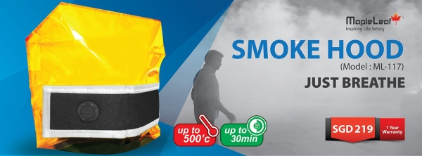 Smoke Hood (Model : ML-117) Smoke Hood Singapore, Selangor, Malaysia, Kuala Lumpur (KL), Petaling Jaya (PJ) Supplier, Suppliers, Supply, Supplies | MapleLeaf