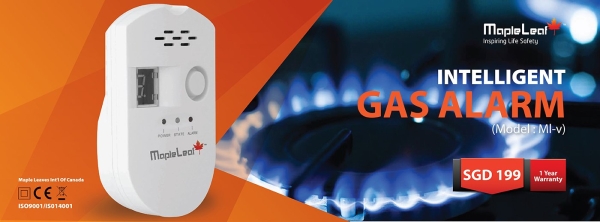Gas Alarm (Model : ML-V) Gas Alarm Singapore, Selangor, Malaysia, Kuala Lumpur (KL), Petaling Jaya (PJ) Supplier, Suppliers, Supply, Supplies | MapleLeaf