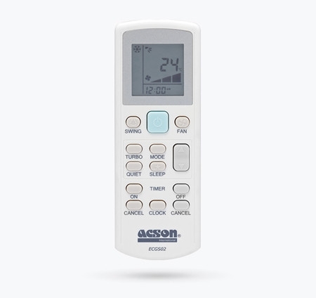 GS02 Wireless Remote Controller Controller Accessories ACSON Selangor, Malaysia, Kuala Lumpur (KL), Shah Alam Supplier, Suppliers, Supply, Supplies | Khoo Brothers Air Cond Engineering Sdn Bhd