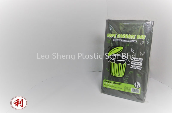 HDPE Garbage Bag (30''x34'') 10PCS HDPE Garbage Bag Johor Bahru (JB), Malaysia, Skudai Manufacturer, Supplier, Wholesaler, Supply | Lea Sheng Plastic Sdn Bhd