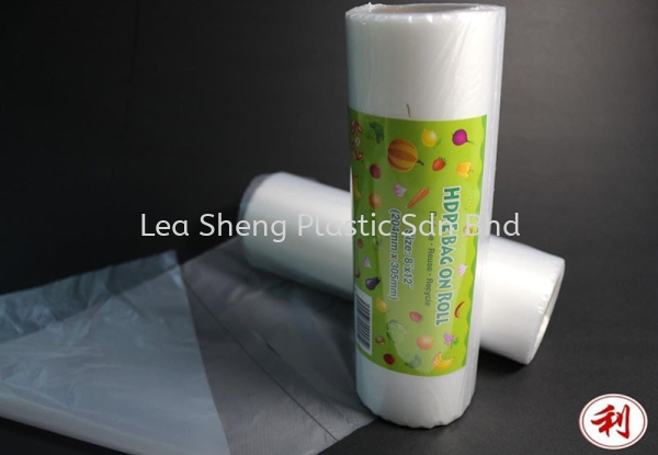 HDPE Back on Roll (8'' x 12'') HDPE Bag On Roll Plastic Bag Johor Bahru (JB), Malaysia, Skudai Manufacturer, Supplier, Wholesaler, Supply | Lea Sheng Plastic Sdn Bhd