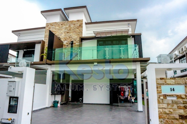  Full House Johor Bahru (JB), Tebrau Contractor, Supplier, Supply | Kesto Aluminium System (JB) Sdn Bhd